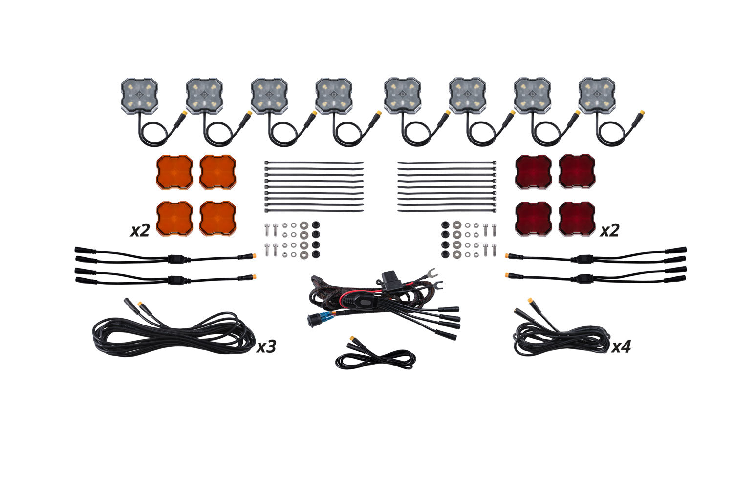 Single-Color Rock Light Installer Kit (8-pack)