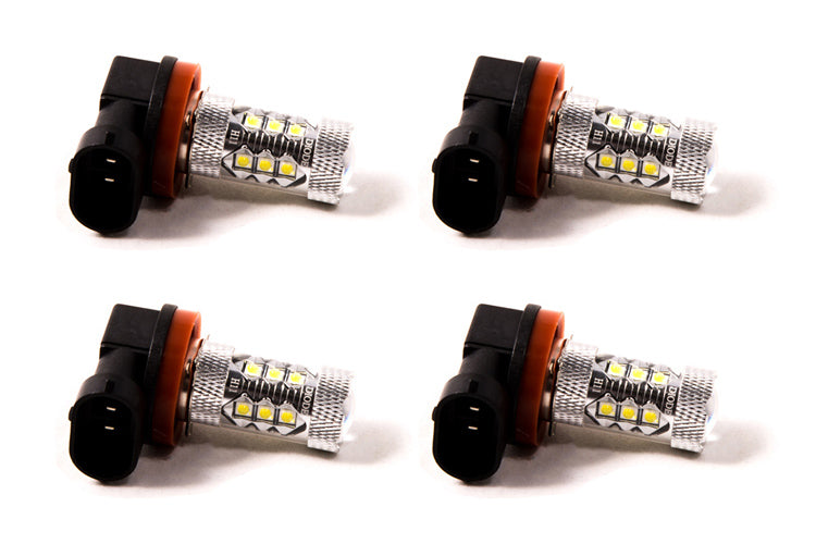 H11 XP80 LED Cool White (four)