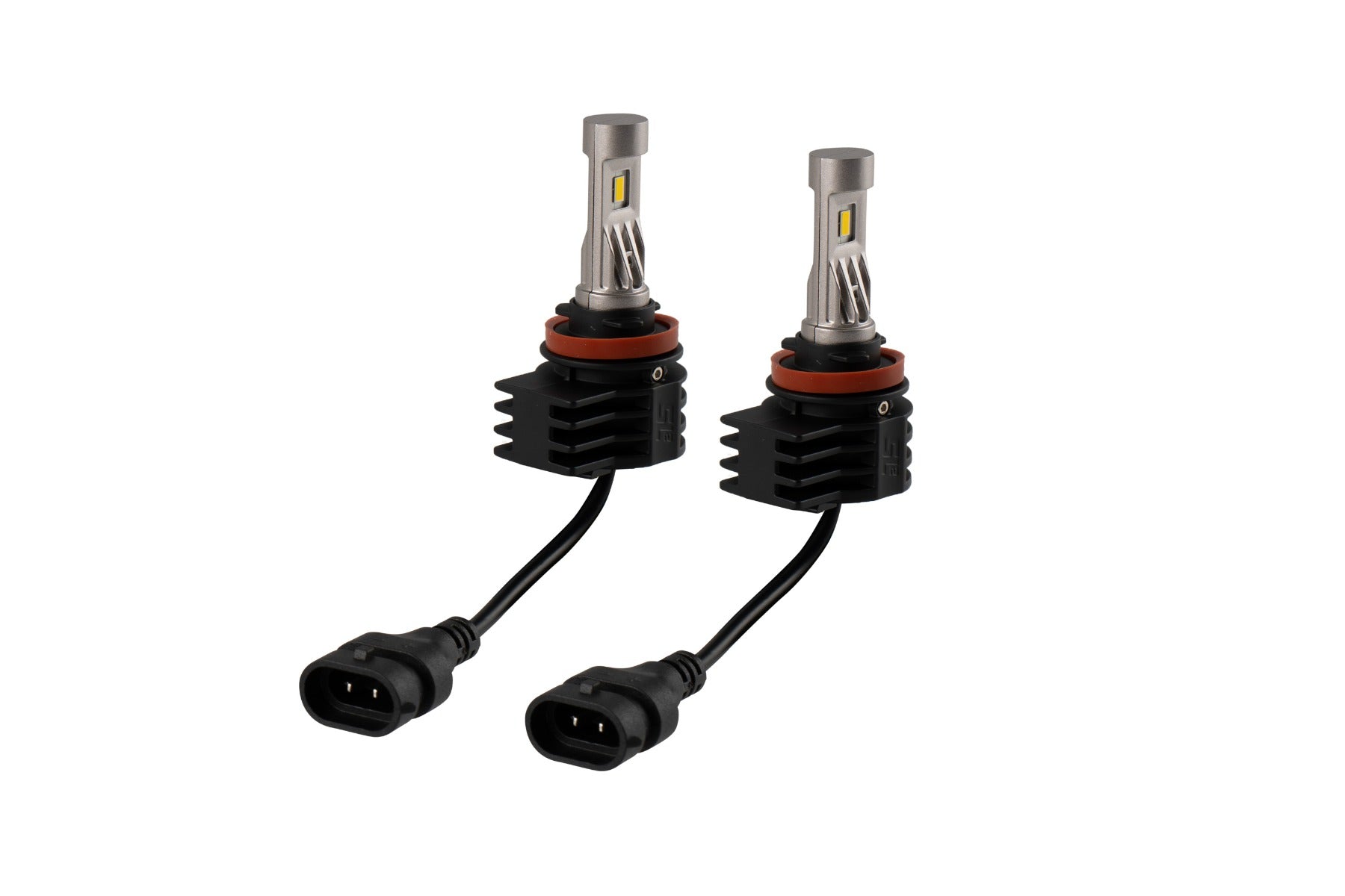H11/H8/H9 White SL2 LED Bulbs (pair) with AntiFlicker Modules