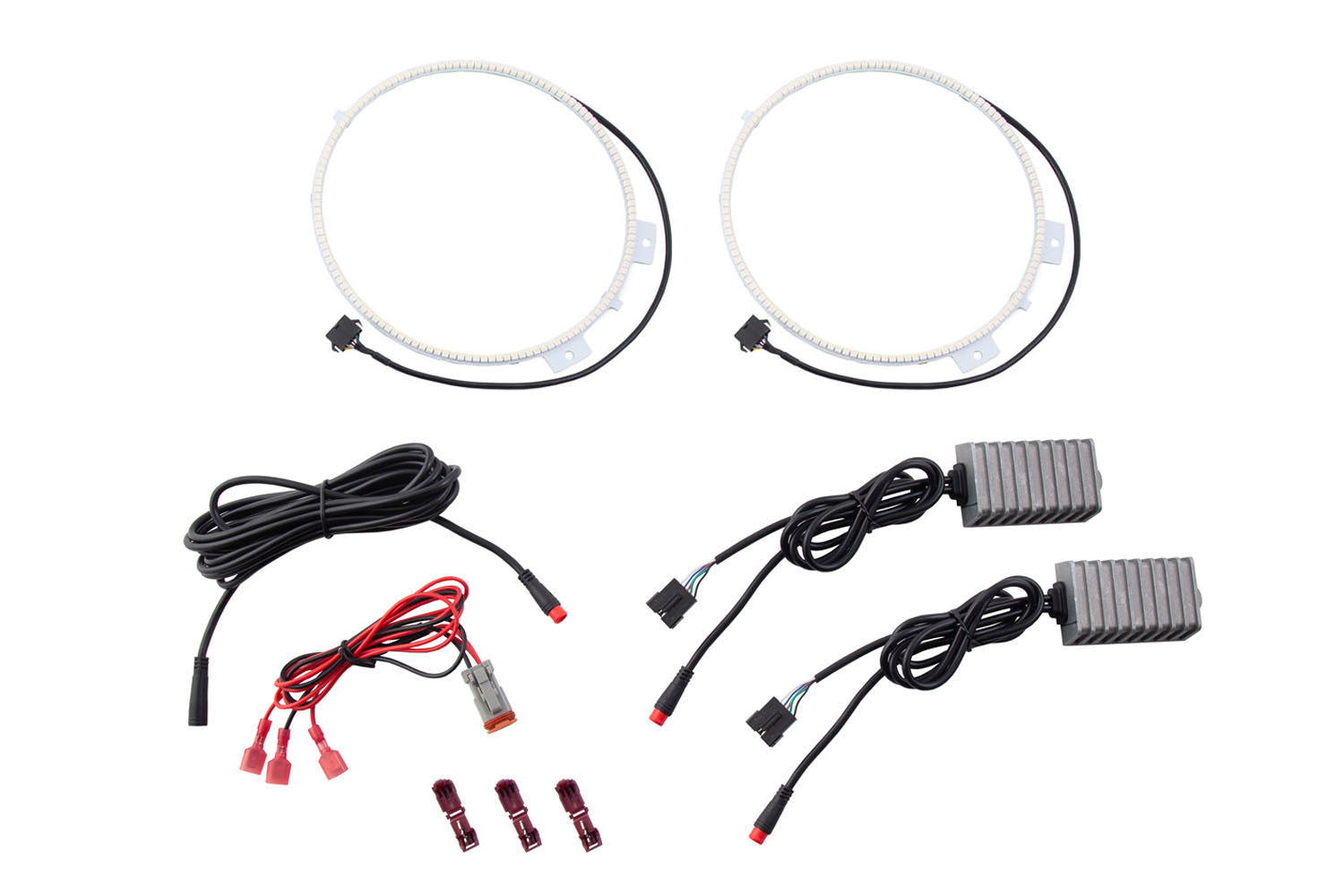 RGBW HD LED Halos for 2018-2025 Jeep JL Wrangler/Gladiator