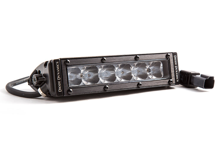 SS6 White SAE Driving Light Bar (single)