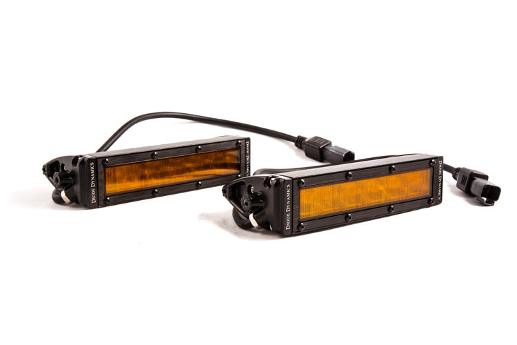 SS6 Amber SAE Fog/Wide Light Bar (pair)