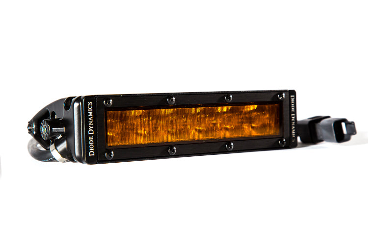 SS6 Amber SAE Fog/Wide Light Bar (single)