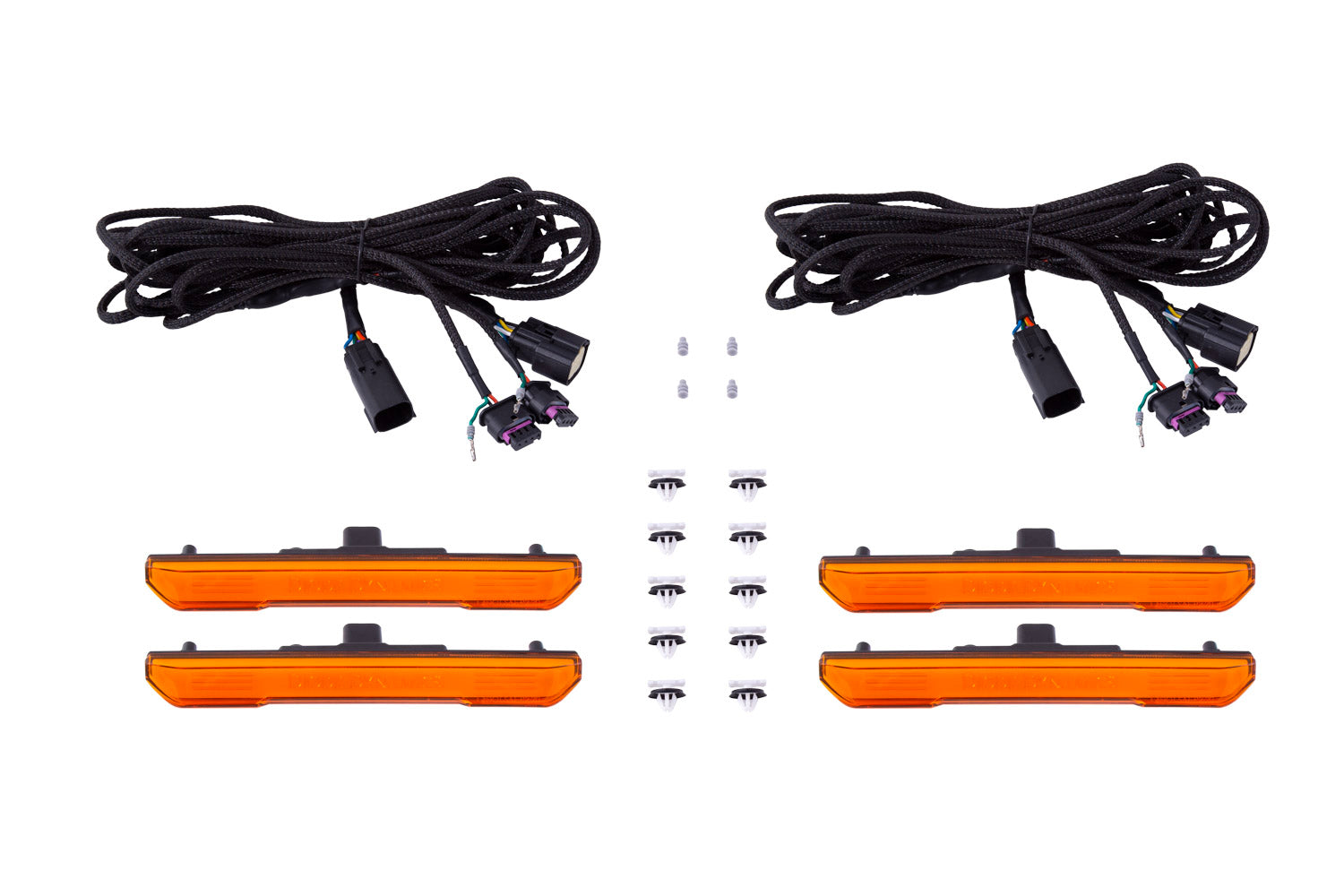 LED Sequential Sidemarkers for 2020-2021 GMC Sierra/Canyon  Amber (set)