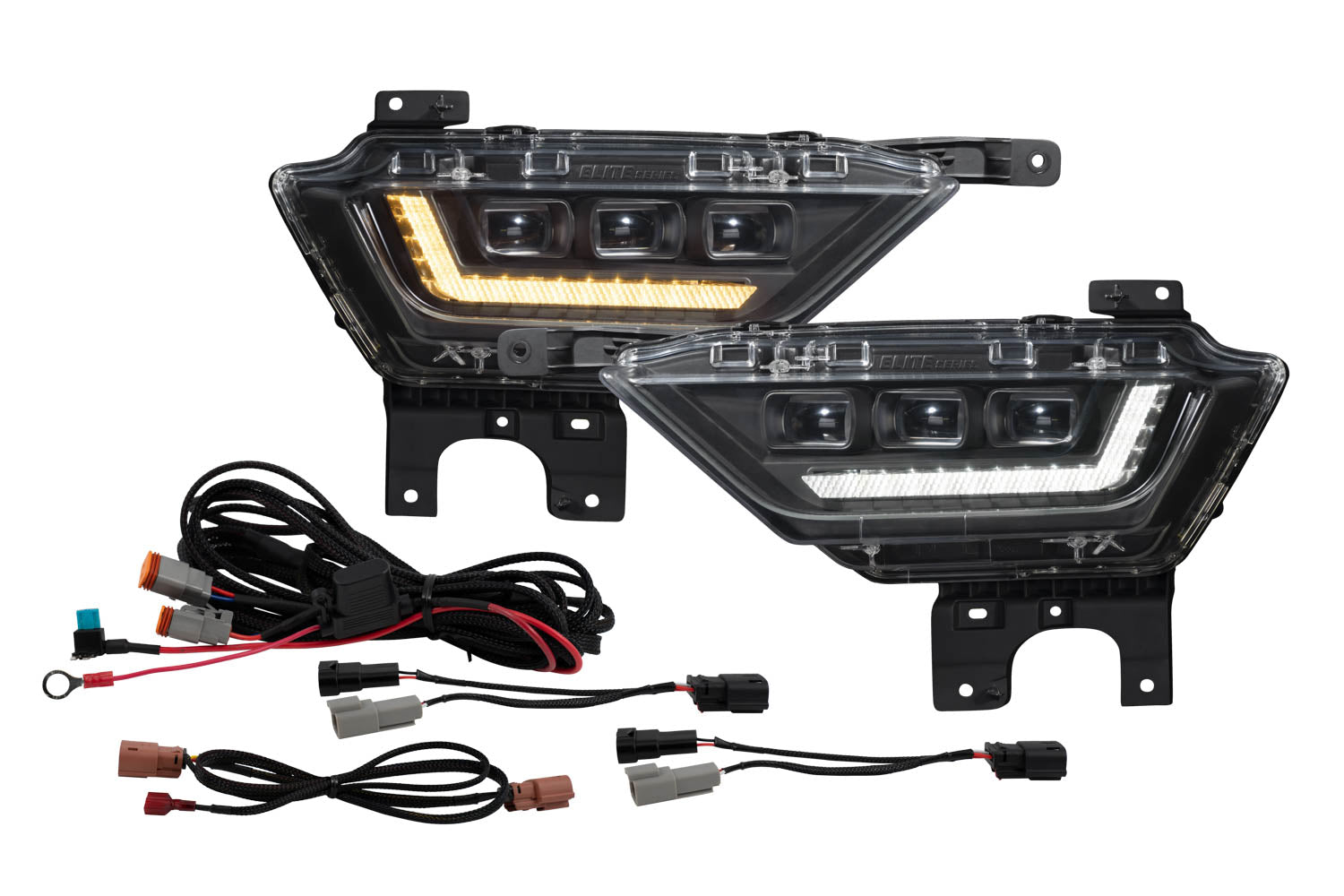 Elite Fog Lights for 2021-2023 Ford F-150 White (pair)