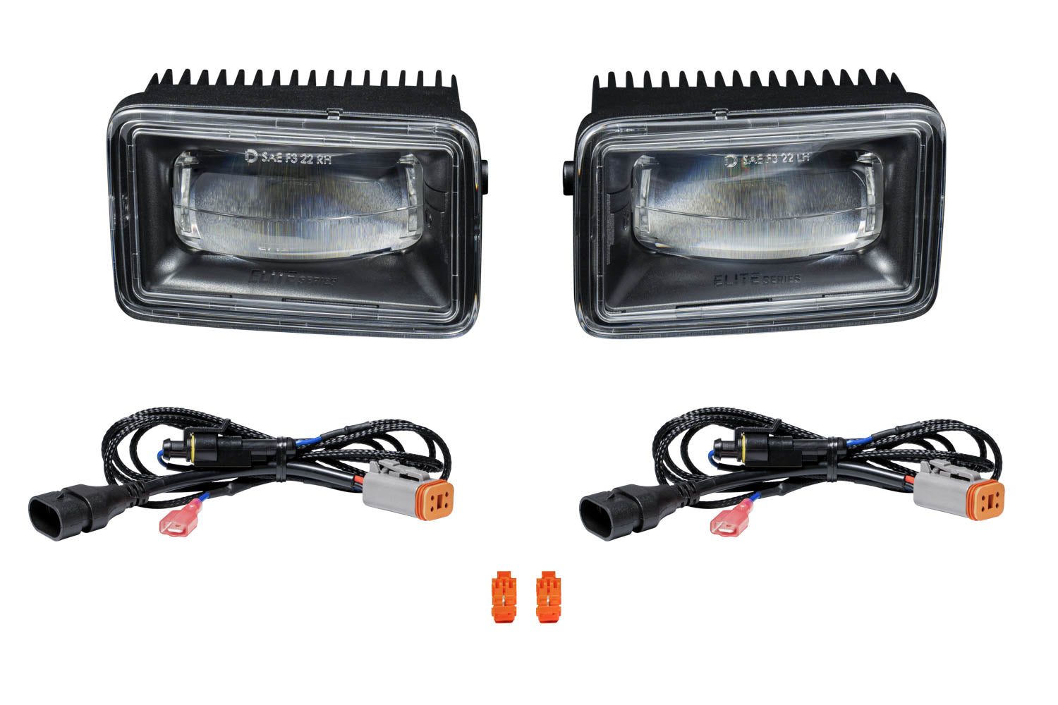 Elite Foglamp Type F2 White (pair)