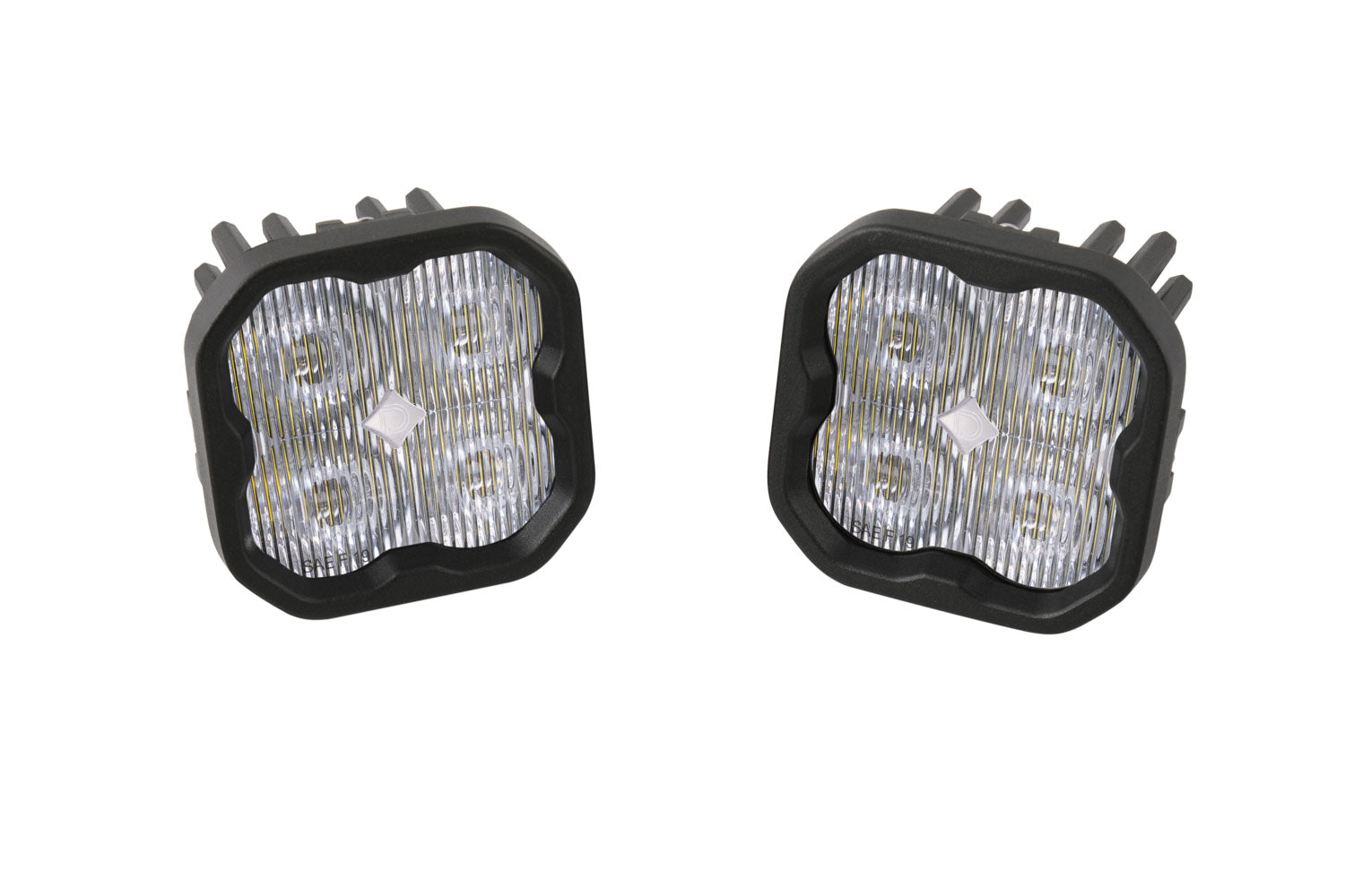 SS3 Sport ABL White SAE Fog Standard - No Brackets (pair)