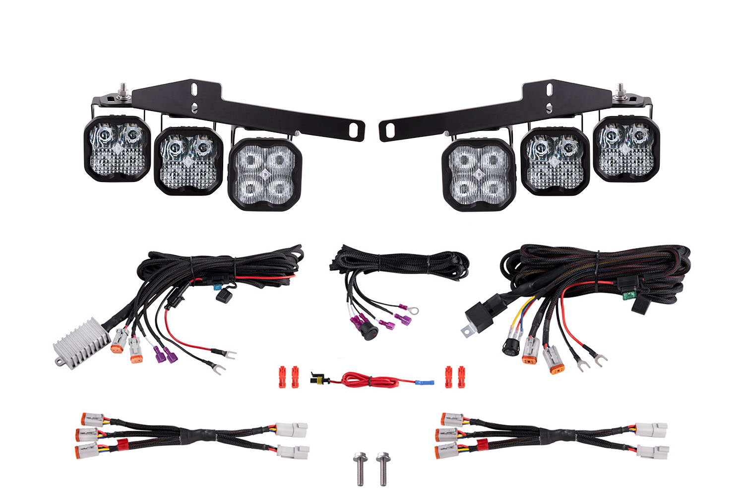 SS3 LED Fog Light Kit for 2017-2020 Ford Raptor  White Sport