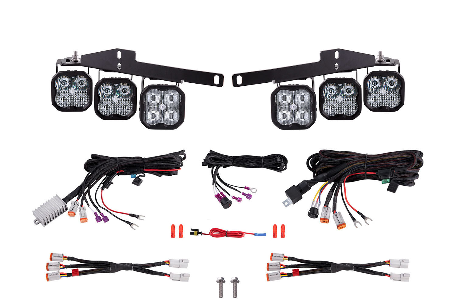 SS3 LED Fog Light Kit for 2017-2020 Ford Raptor  White Max
