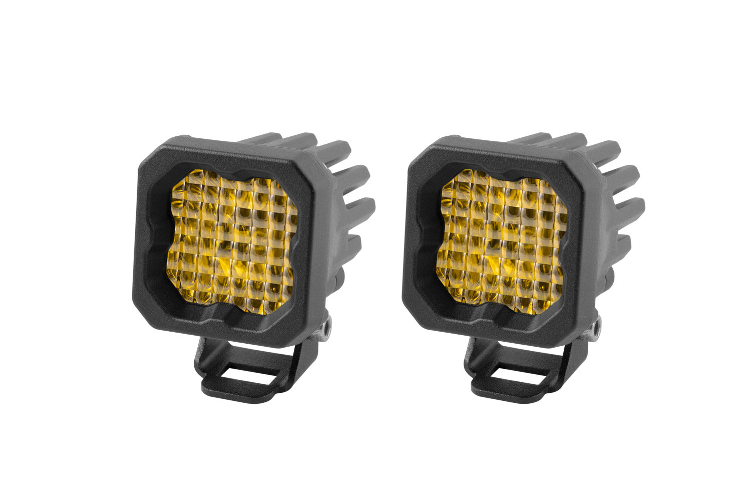 SSC1 LED Pod Pro Yellow Wide ABL (pair)