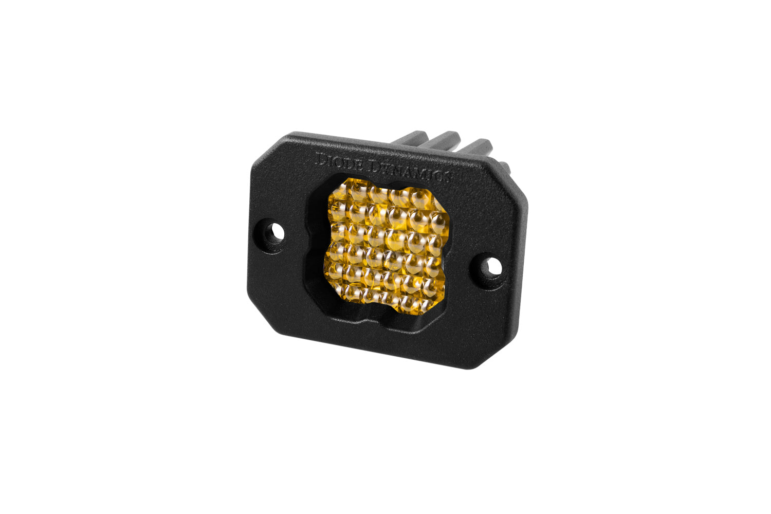SSC1 LED Pod Pro Yellow Flood Flush ABL (single)