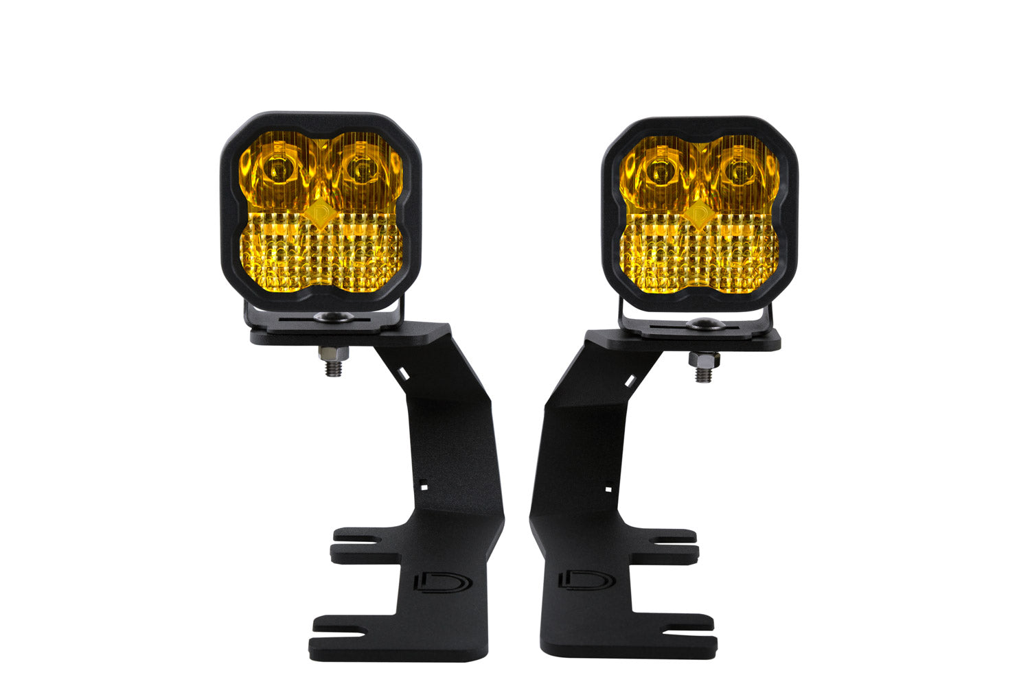 SS3 LED Ditch Light Kit for 2014-2019 Silverado/Sierra  Pro Yellow Combo