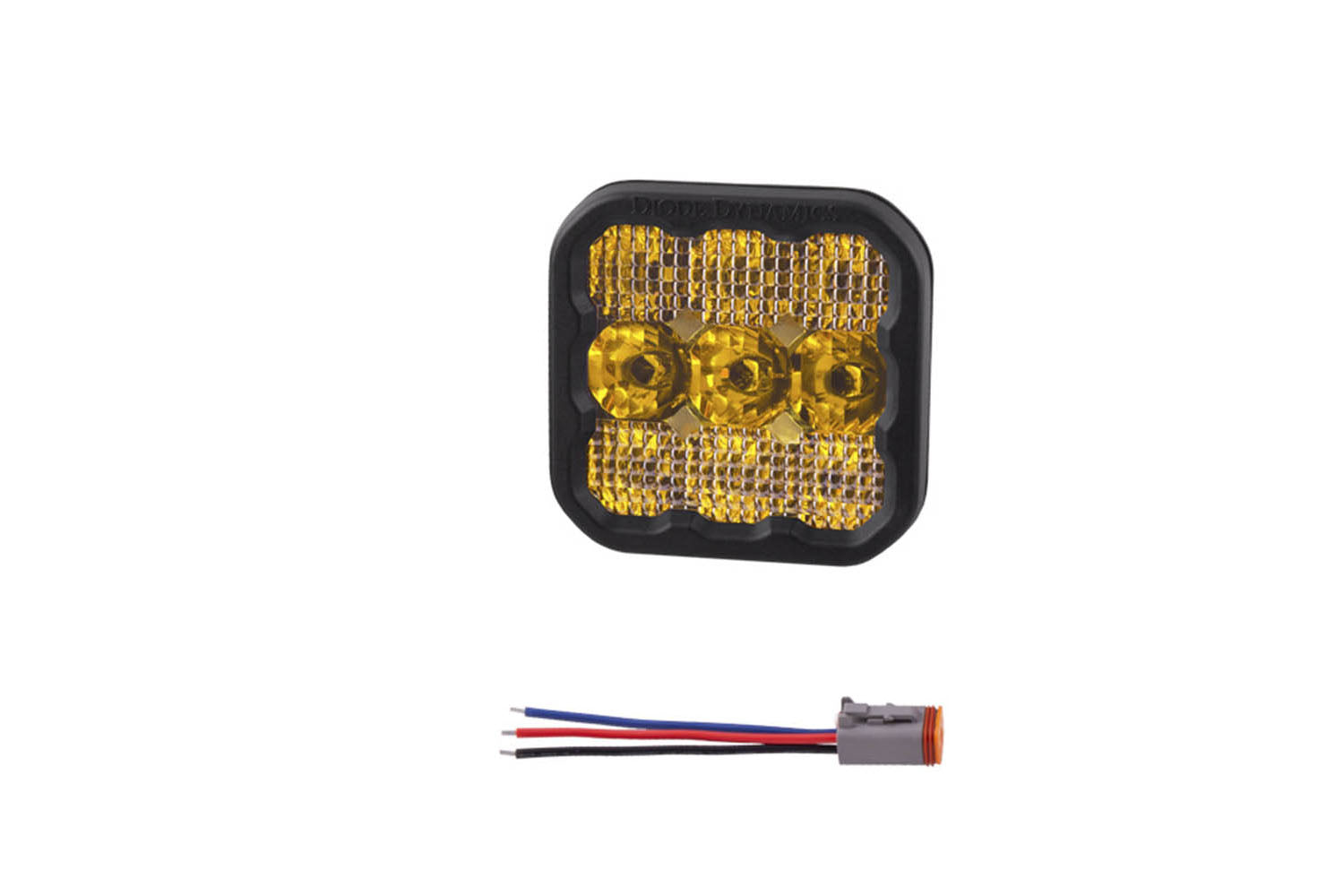 SS5 LED Pod Pro Yellow Combo - No Brackets (single)