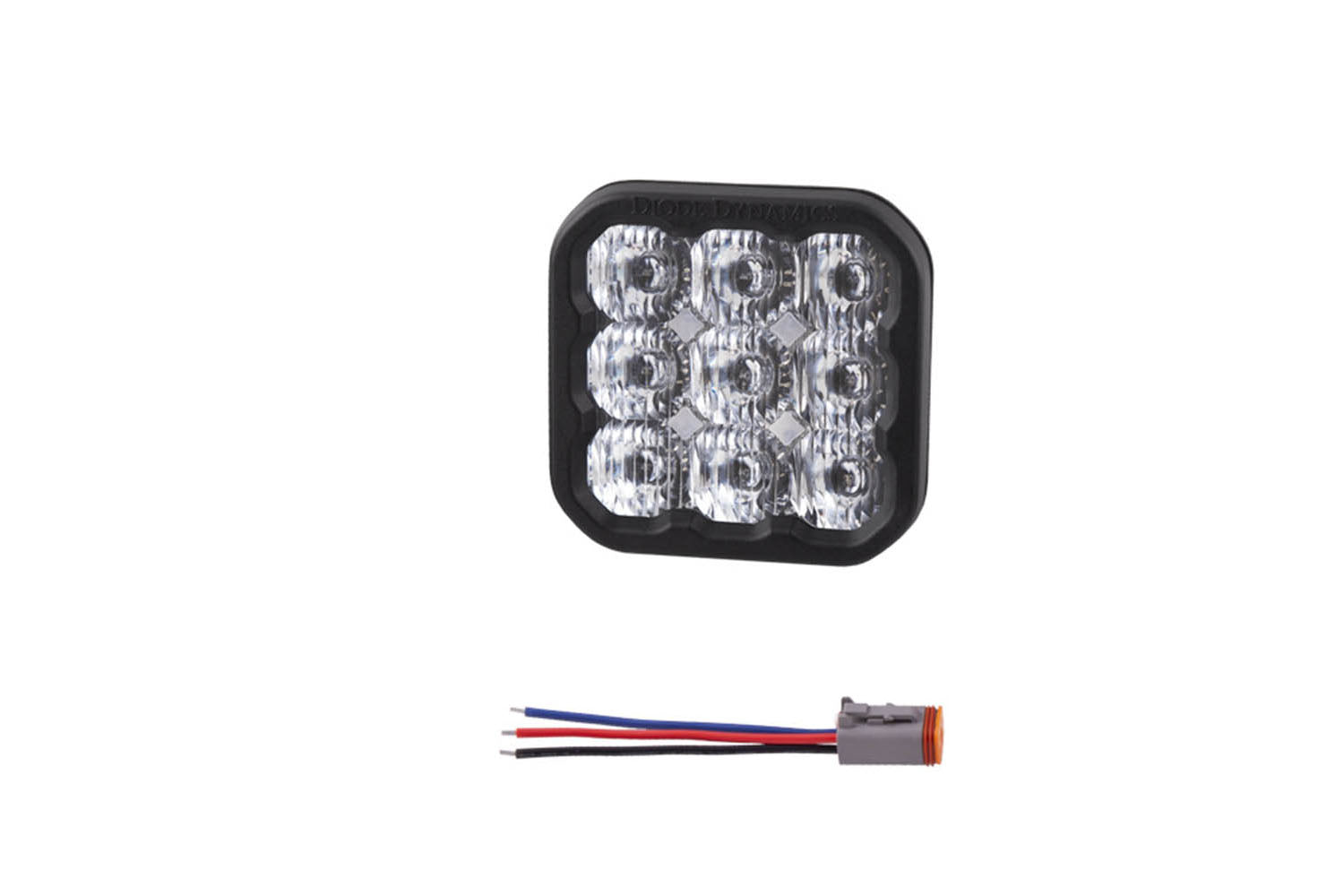 SS5 LED Pod Sport White Driving - No Brackets (single)