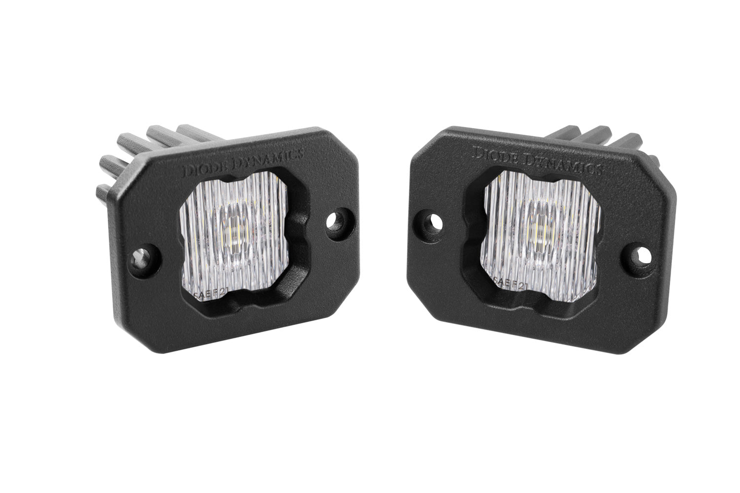 SSC1 LED Pod White SAE Fog Flush ABL (pair)