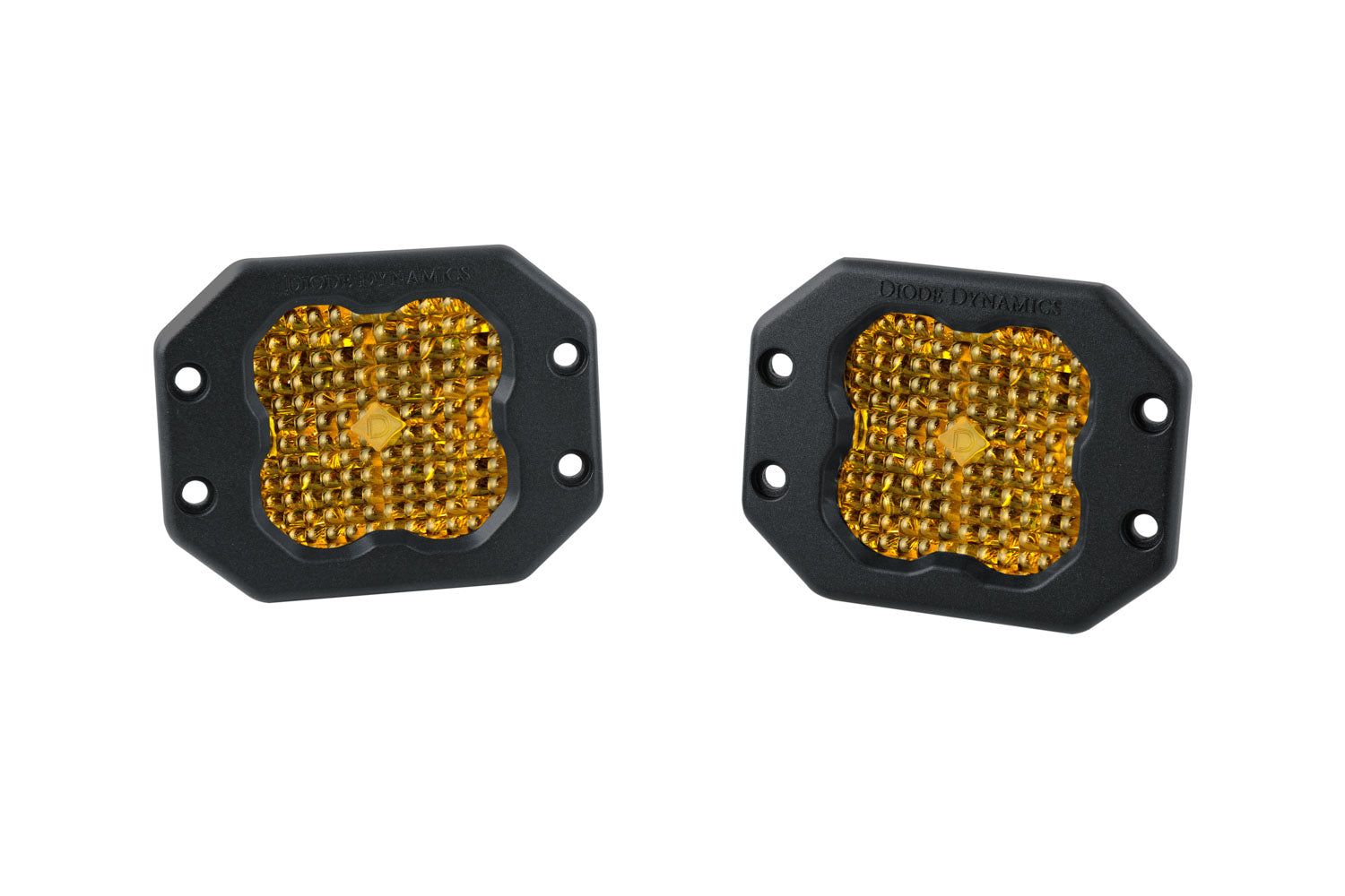 SS3 Pro ABL Yellow Flood Flush (pair)