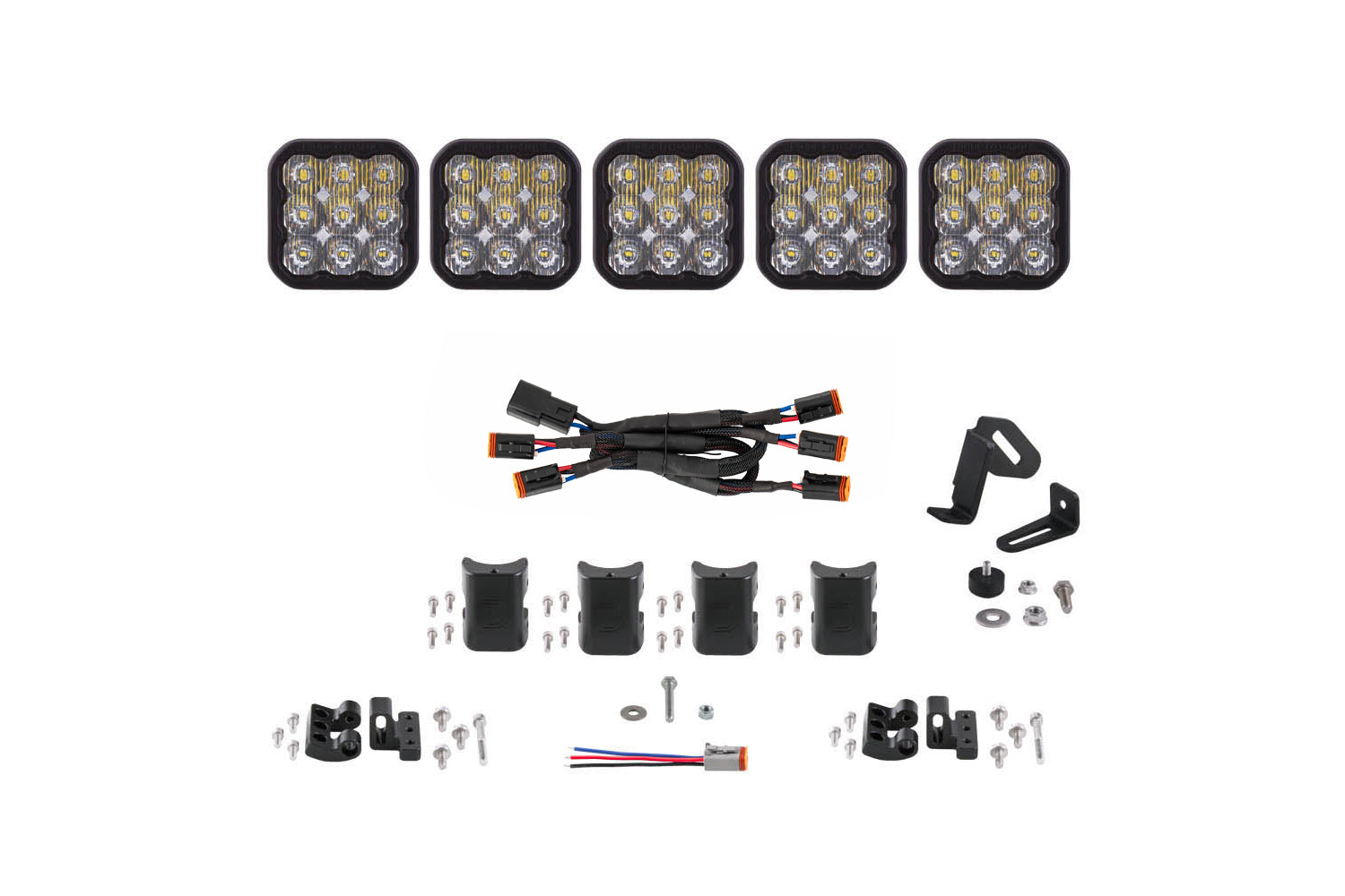SS5 Sport Universal CrossLink 5-Pod Lightbar White Driving