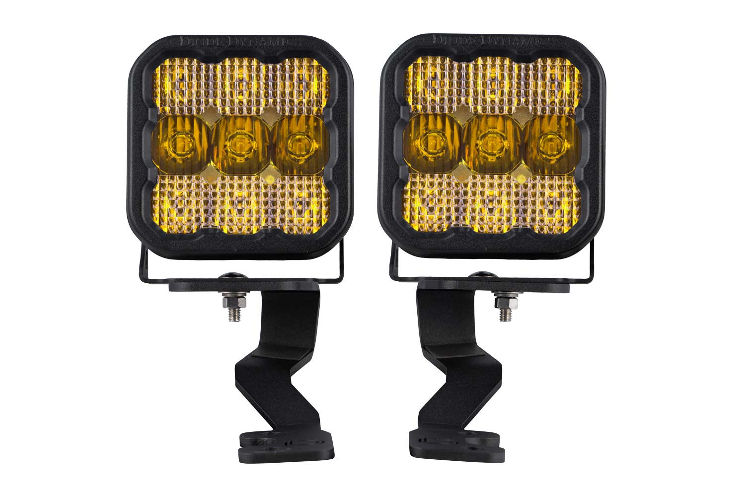 Stage Series Ditch Light Kit for 2022+ Toyota Tundra  SS5 Sport Yellow Combo