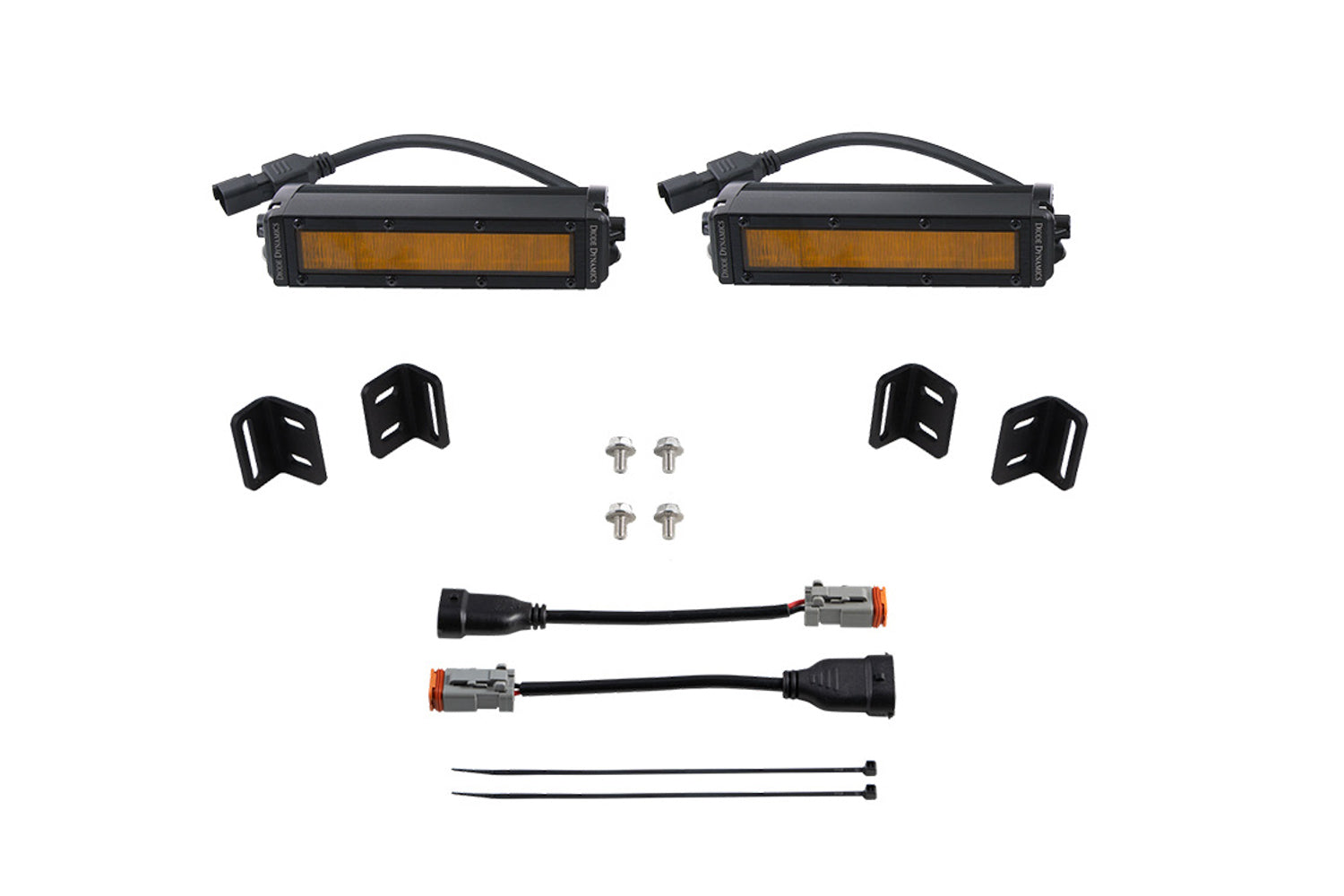 SS6 LED Fog Light Kit for 2022+ Toyota Tundra/Sequoia  Amber Wide