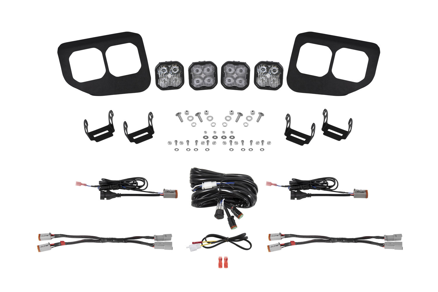SS3 LED Fog Pocket Kit for 2020-2022 Ford Super Duty  White Max