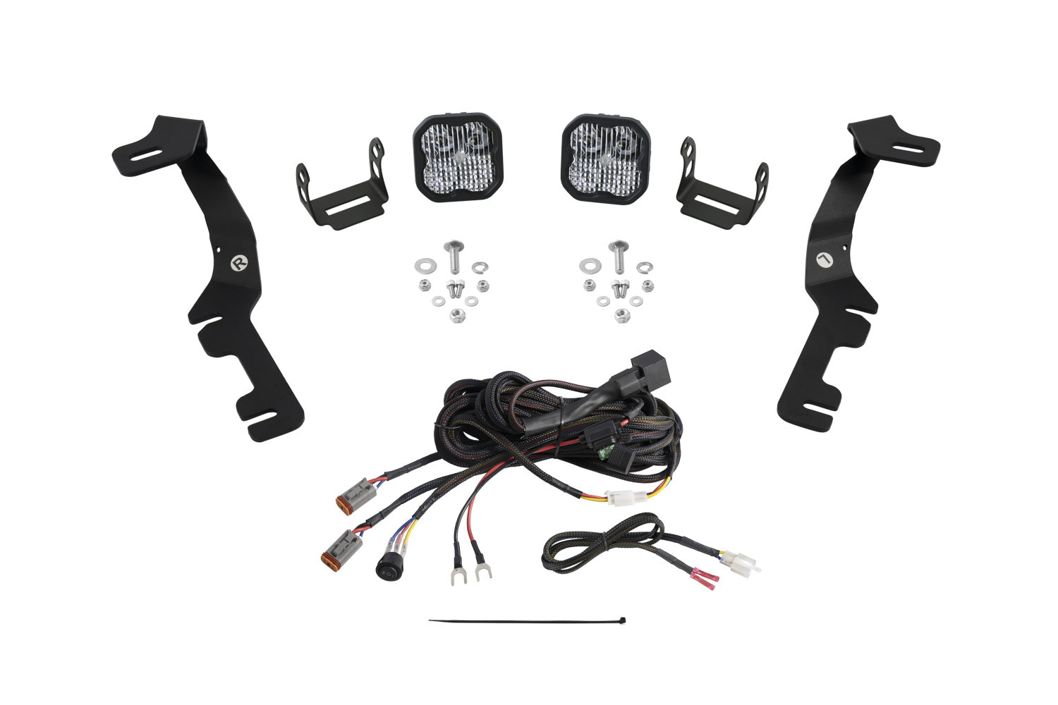 Stage Series Ditch Light Kit for 2019-2024 Ram  SS3 Pro White Combo