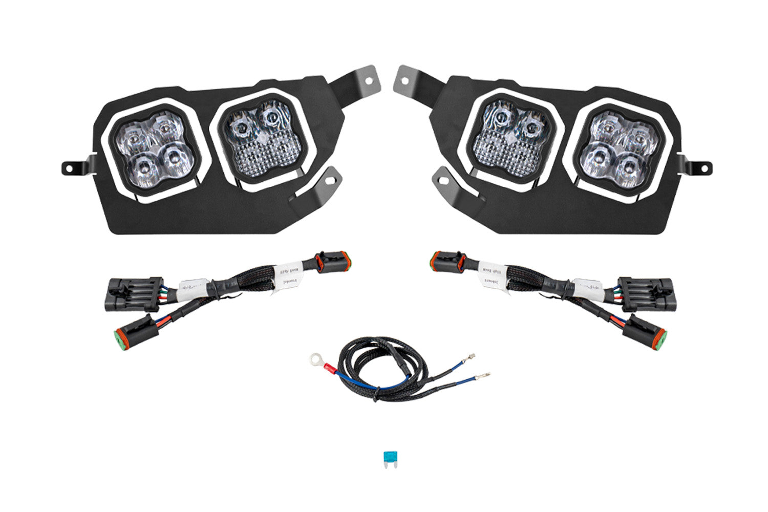 SS3 LED Headlight Kit for 2014-2023 Polaris RZR XP  Pro White ABL