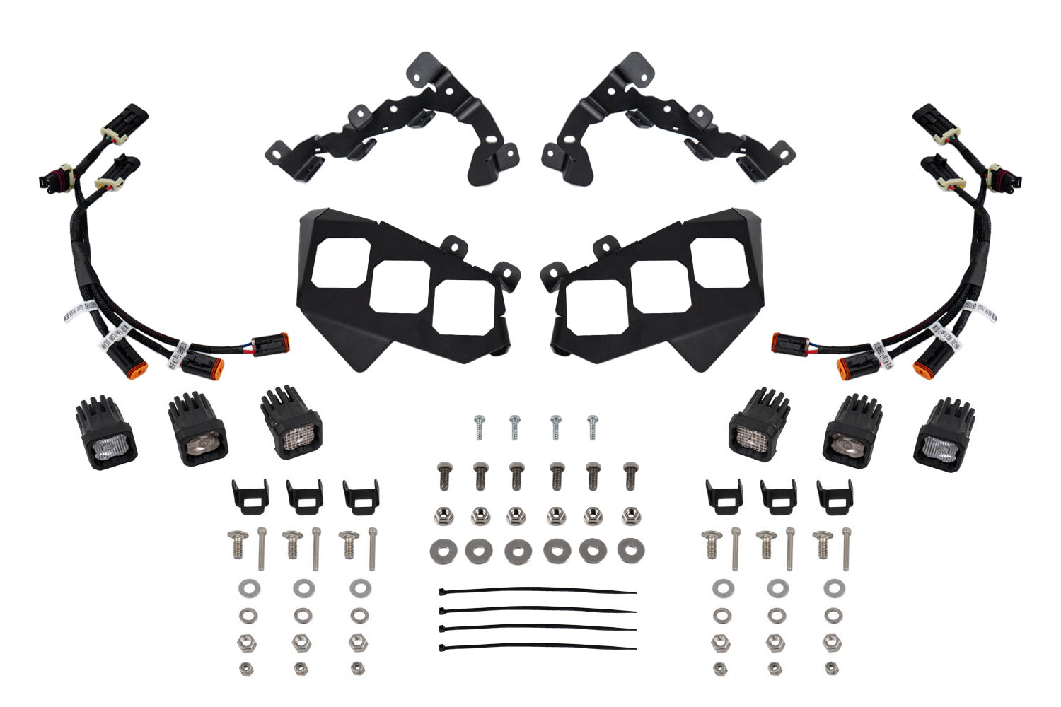 Can-Am Maverick X3 C1 Headlamp Kit  Pro White ABL (pair)