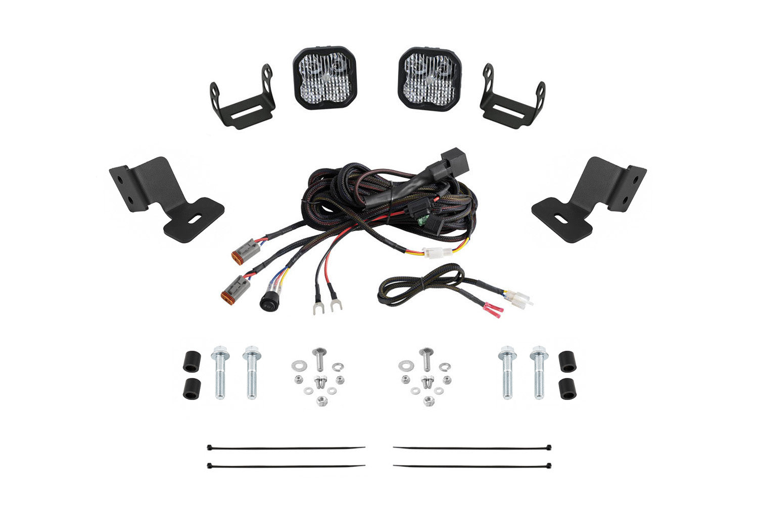 Stage Series Ditch Light Kit for 2019-2024 Honda Talon  SS3 Pro White Combo
