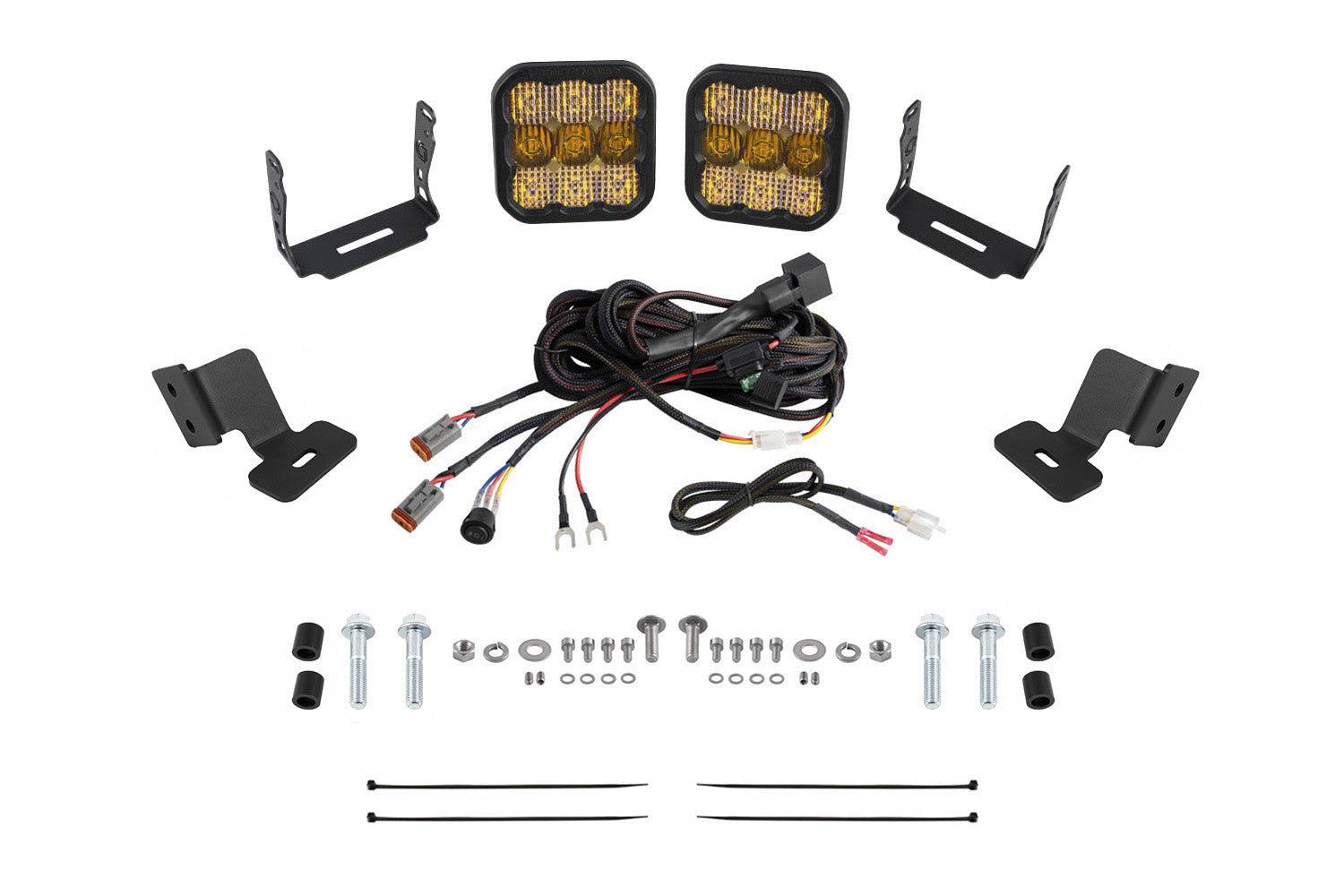 Stage Series Ditch Light Kit for 2019-2024 Honda Talon  SS5 Sport Yellow Combo
