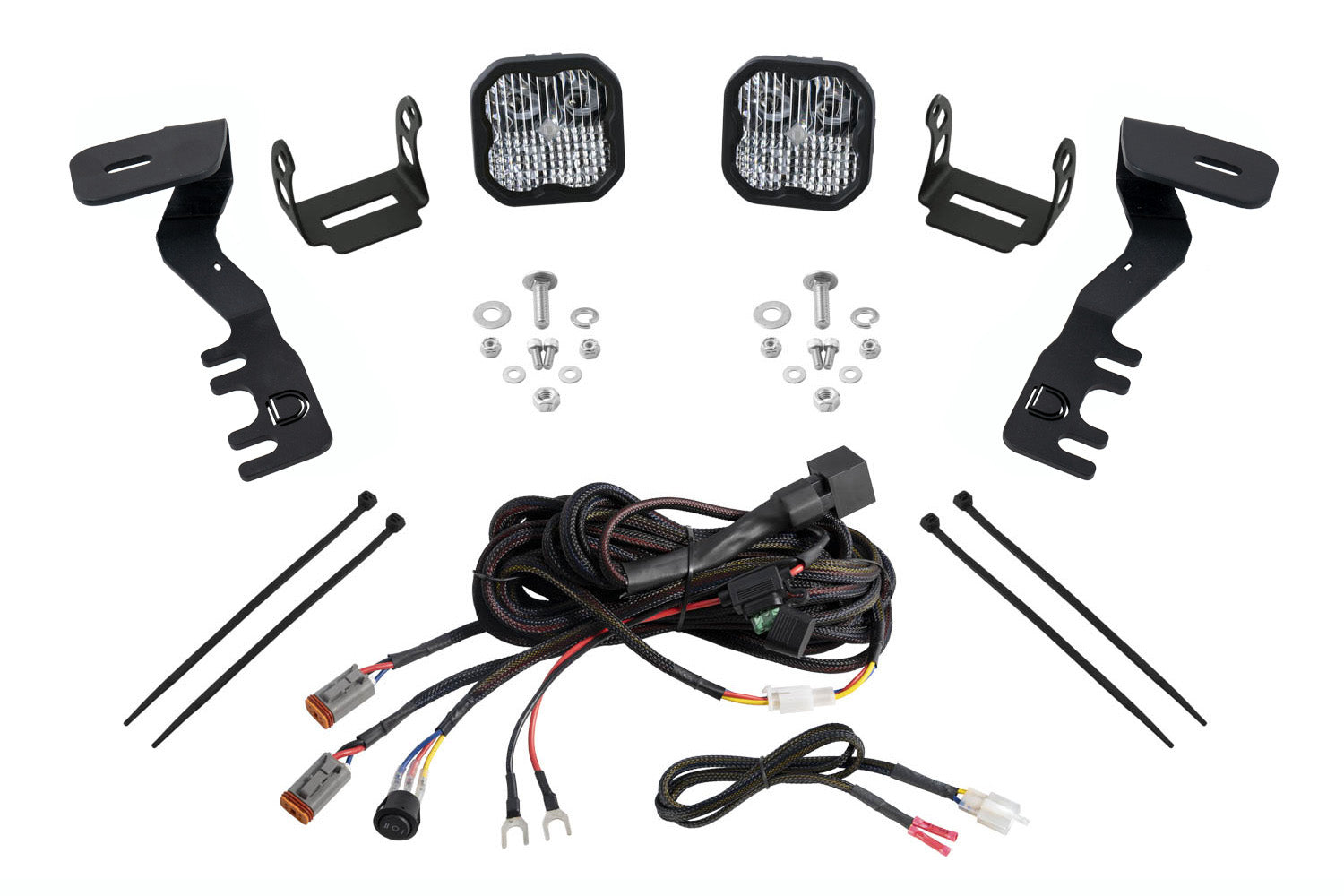 SS3 LED Ditch Light Kit for Toyota Tacoma/4Runner Pro White Combo