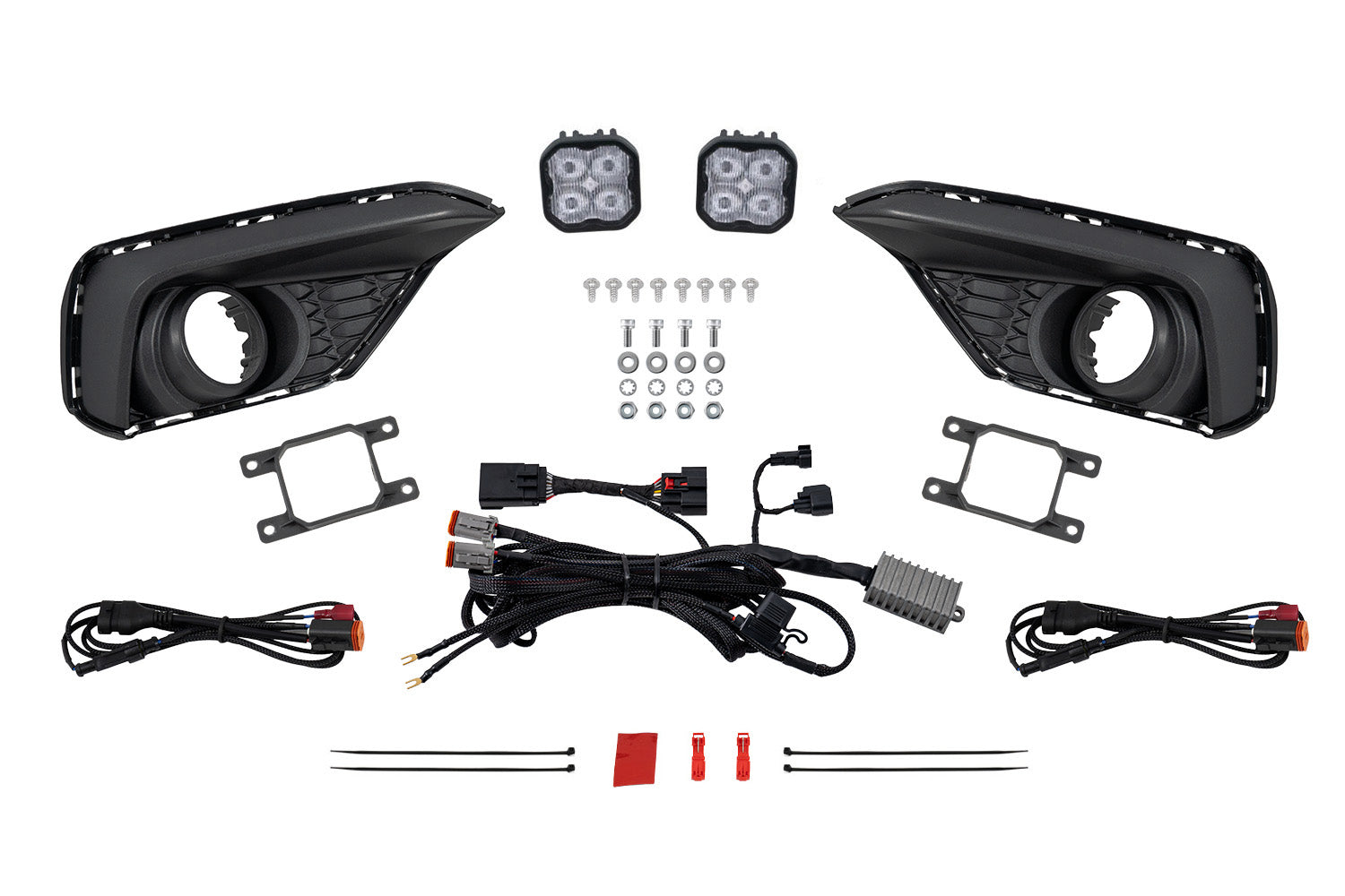 SS3 Add-On Fog Lamp Kit for 2024+ Ford Mustang EcoBoost  White Max