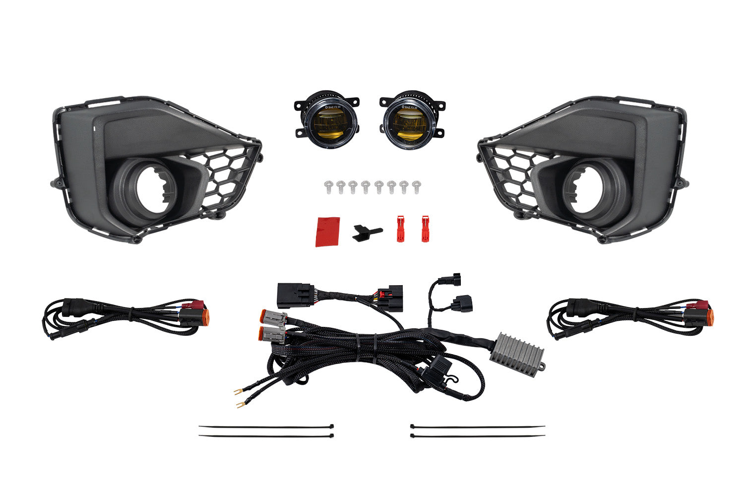 Elite Series Add-On Fog Lamp Kit for 2024+ Ford Mustang GT  Yellow