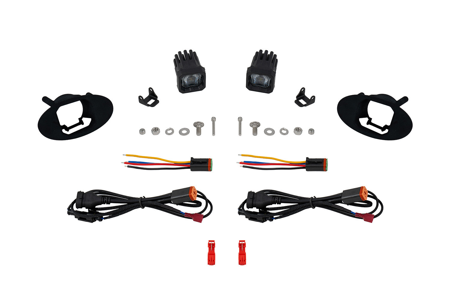 SSC1 Type MZ LED Fog Light Kit White SAE Fog