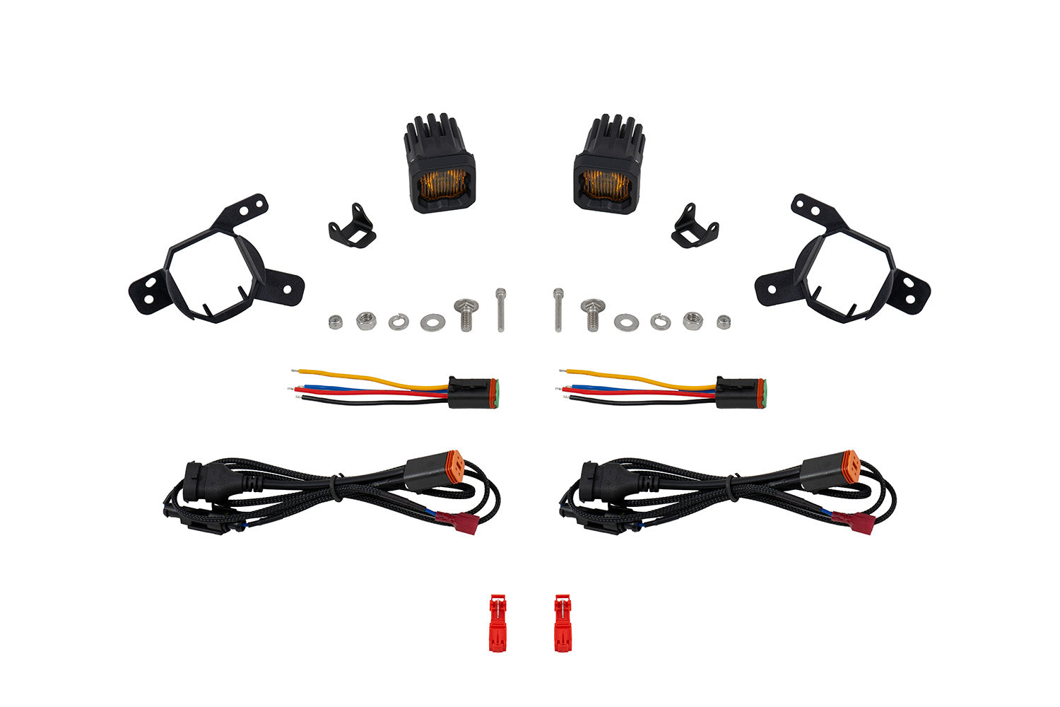 SSC1 Type G3M LED Fog Light Kit Yellow SAE Fog