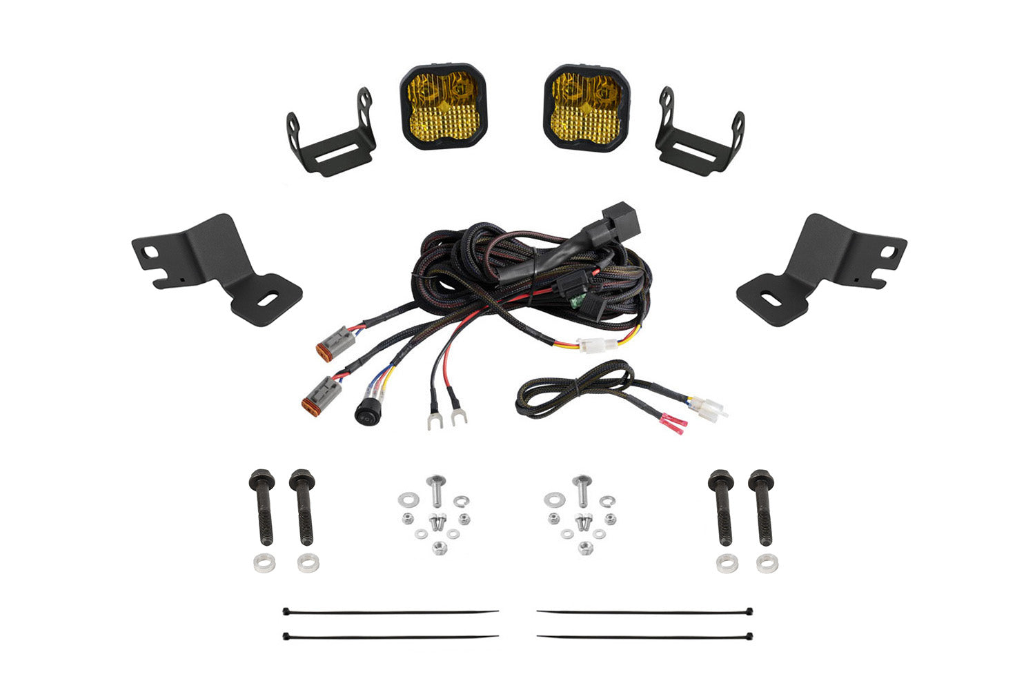 Stage Series Ditch Light Kit for 2019-2024 Polaris RZR XP  SS3 Pro Yellow Combo