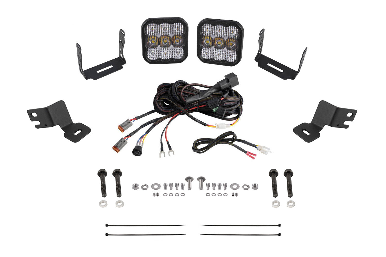 Stage Series Ditch Light Kit for 2019-2024 Polaris RZR XP  SS5 Sport White Combo
