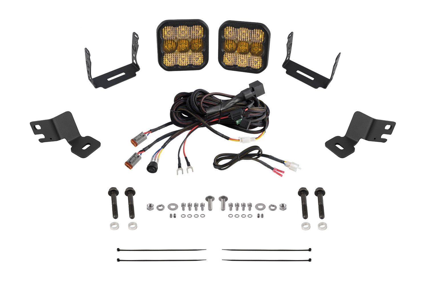 Stage Series Ditch Light Kit for 2019-2024 Polaris RZR XP  SS5 Pro Yellow Combo