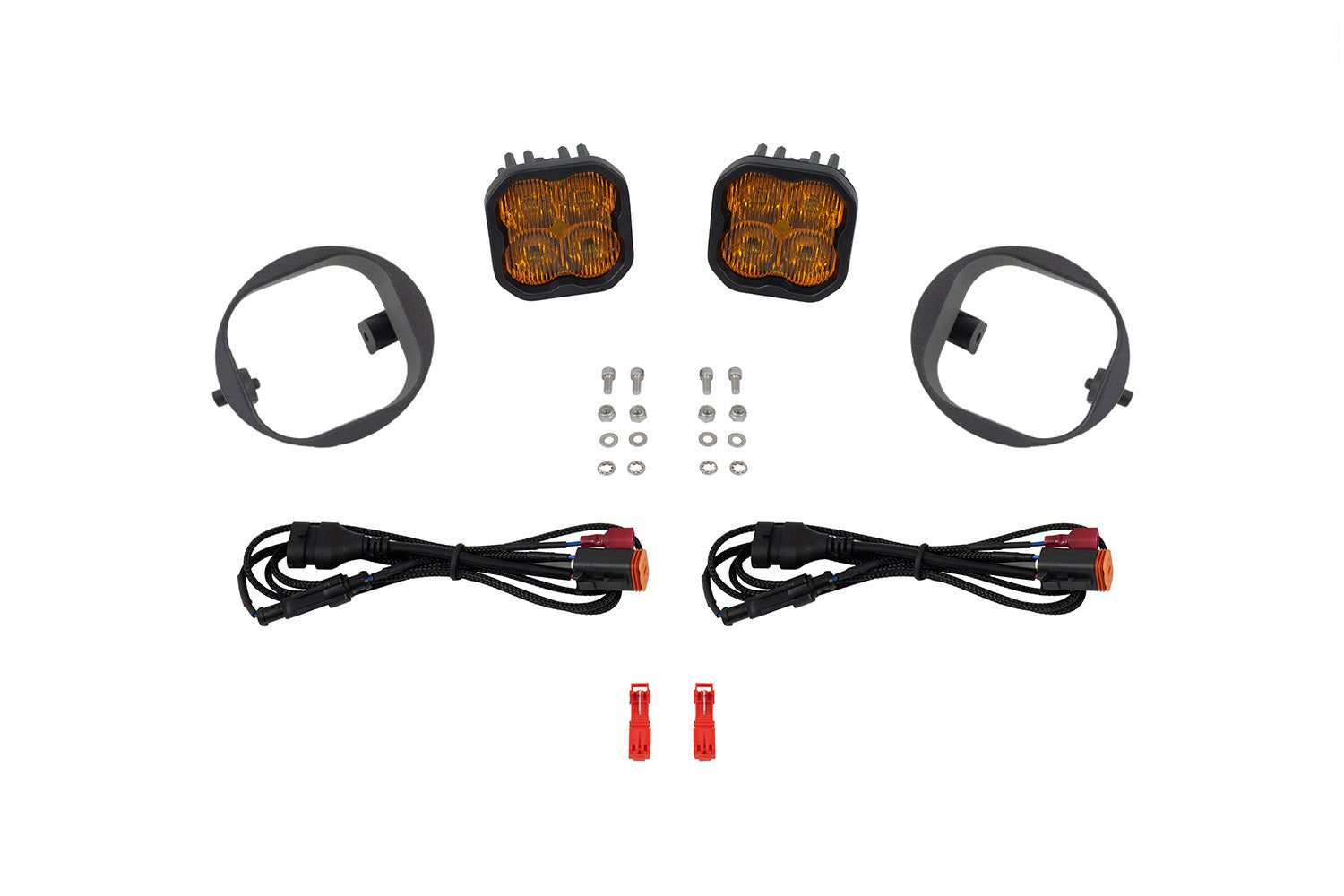 SS3 Max Honda Element Kit ABL Yellow SAE Fog