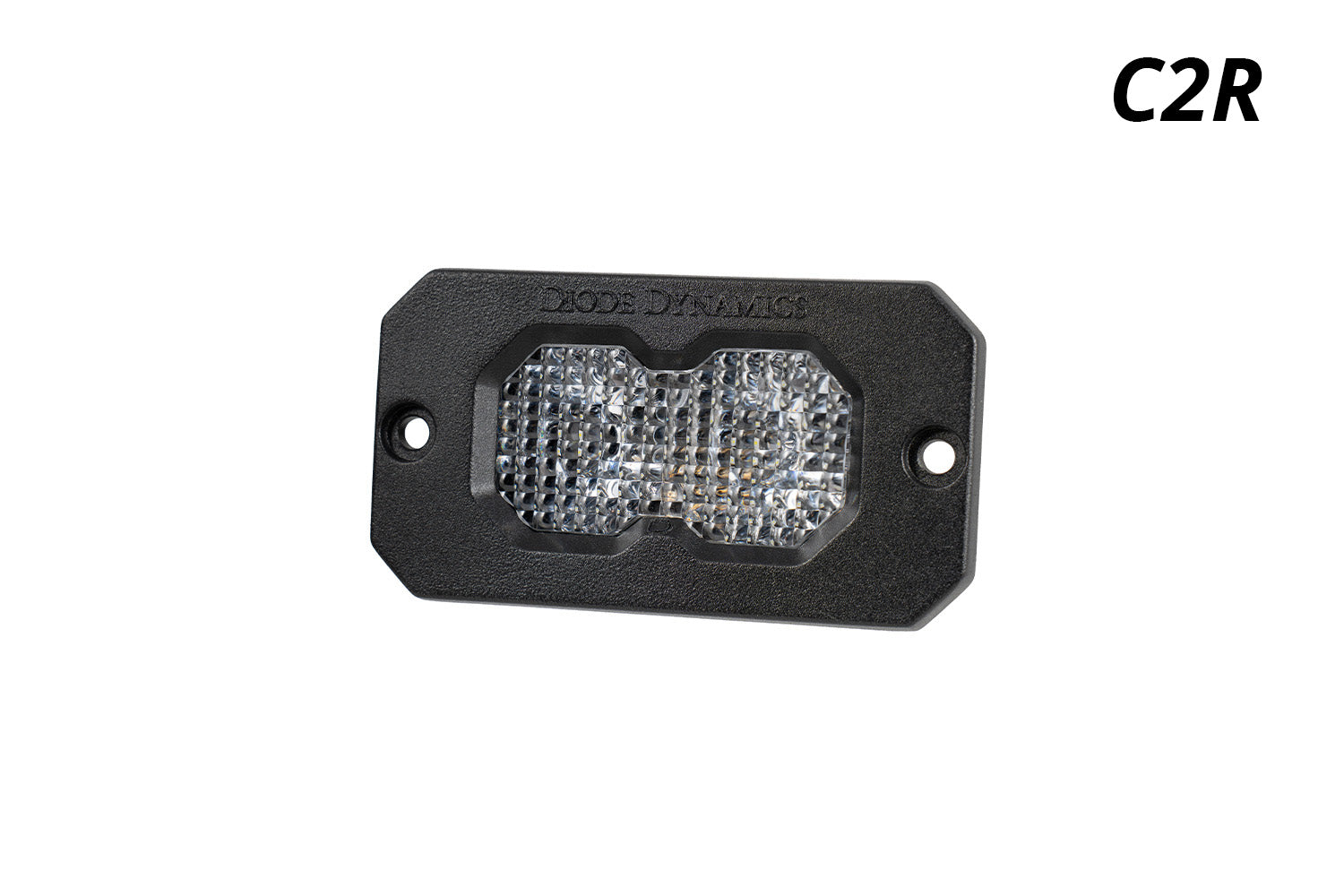 C2R White Flood Flush Mount LED Pod (one)