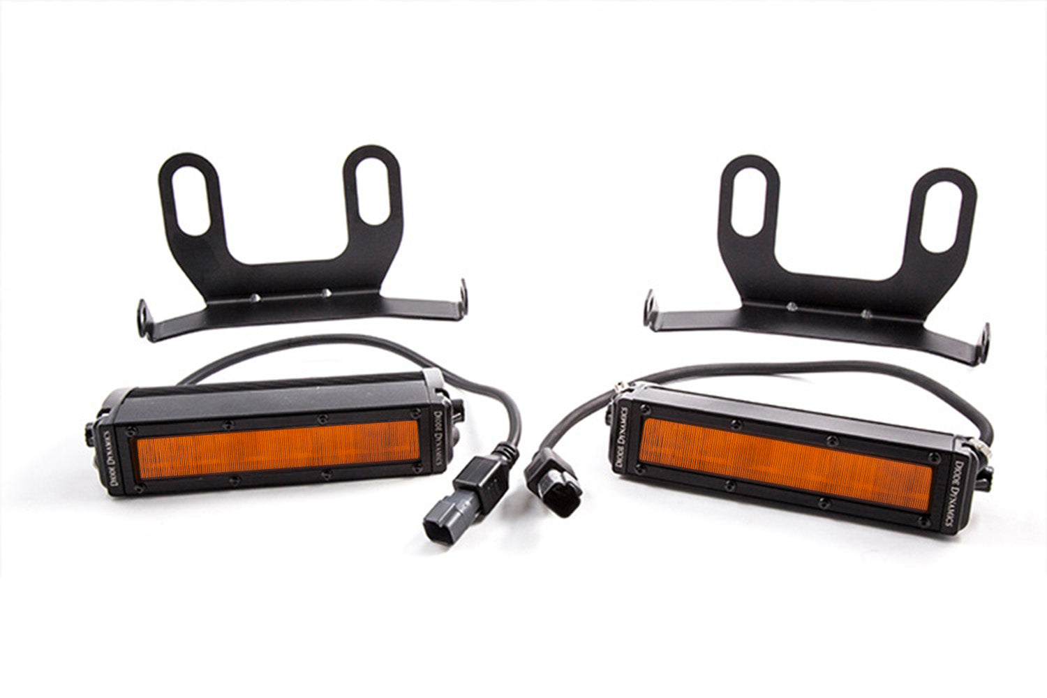 SS6 LED Lightbar Kit for 2013-2018 Dodge Ram Standard  Amber Wide