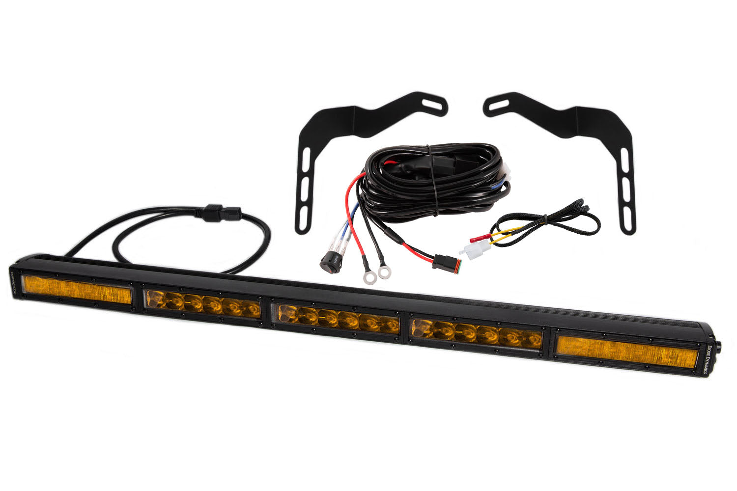SS30 Stealth Lightbar Kit for 2014-2021 Toyota Tundra  Amber Combo