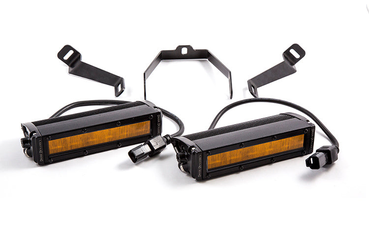 SS6 LED Lightbar Kit for 2015-2017 Subaru WRX/STi  Amber Wide